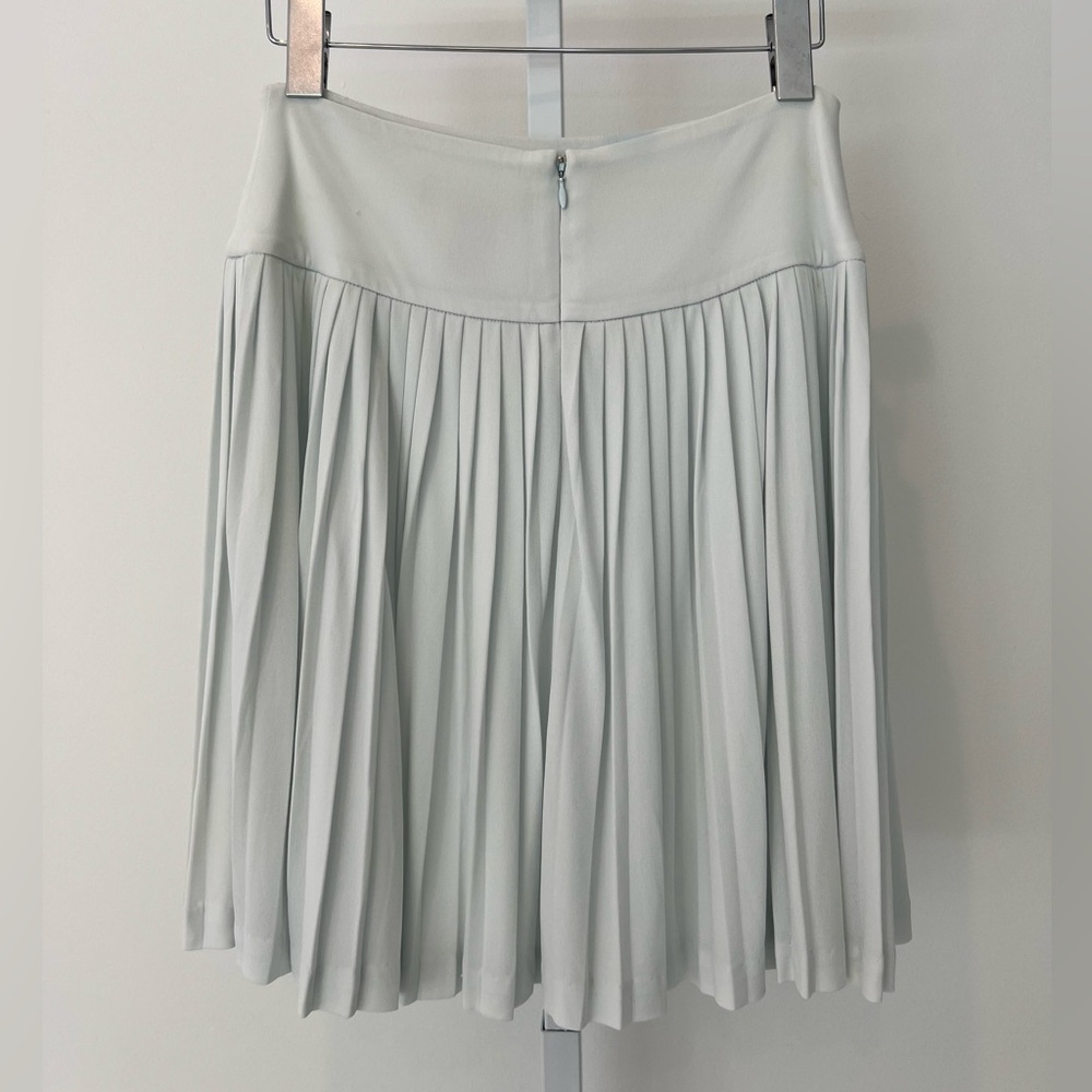 BILL BLASS LIGHT BLUE SKIRT SET TOP SIZE 2 SKIRT SIZE 4 - Picture 10 of 17